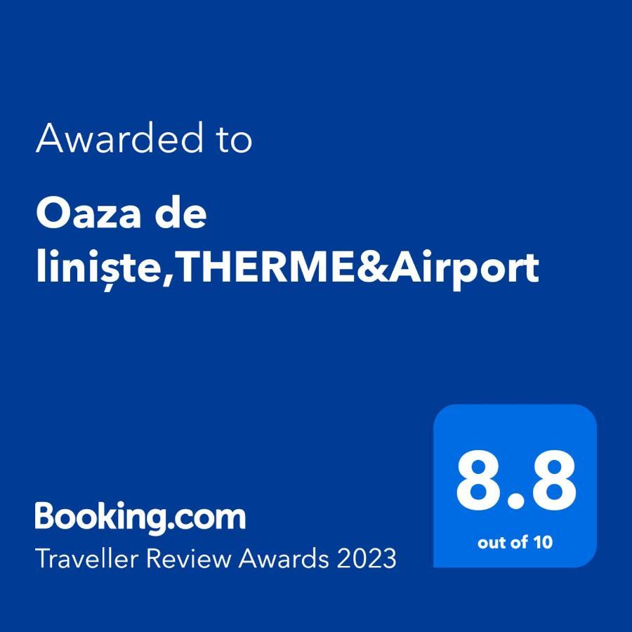 Oaza De Liniste,Therme&Airport Corbeanca エクステリア 写真